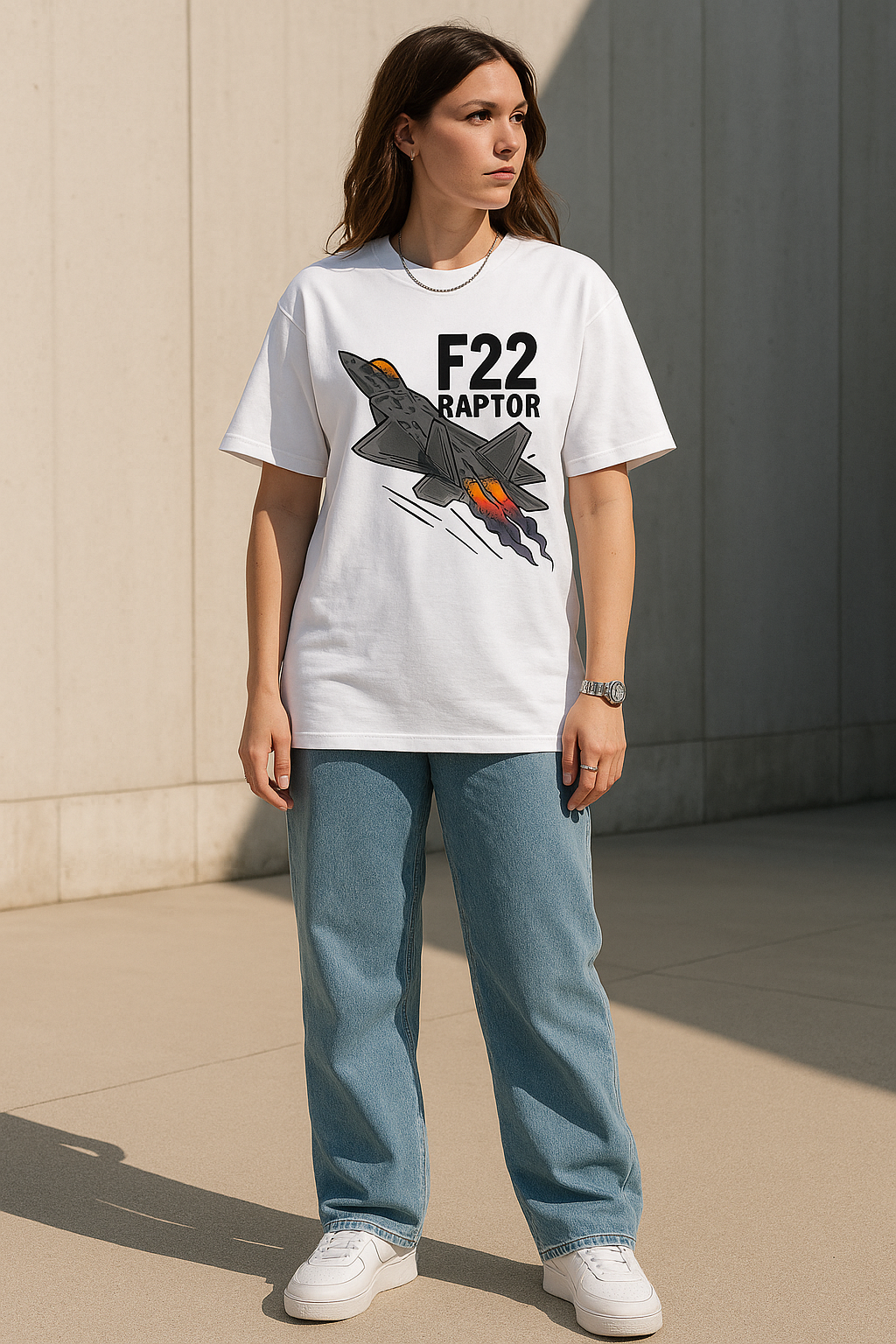 The F22 Raptor oversize tee by SAM & CO.
