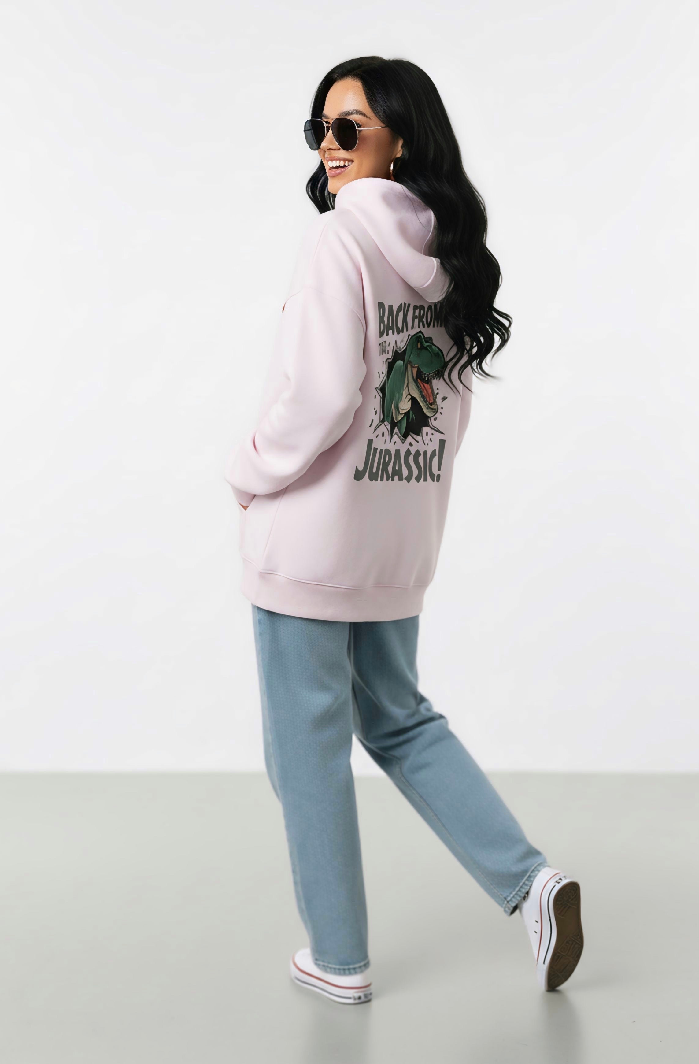Jurassic Unisex Oversized Hoodie by SAM & CO.
