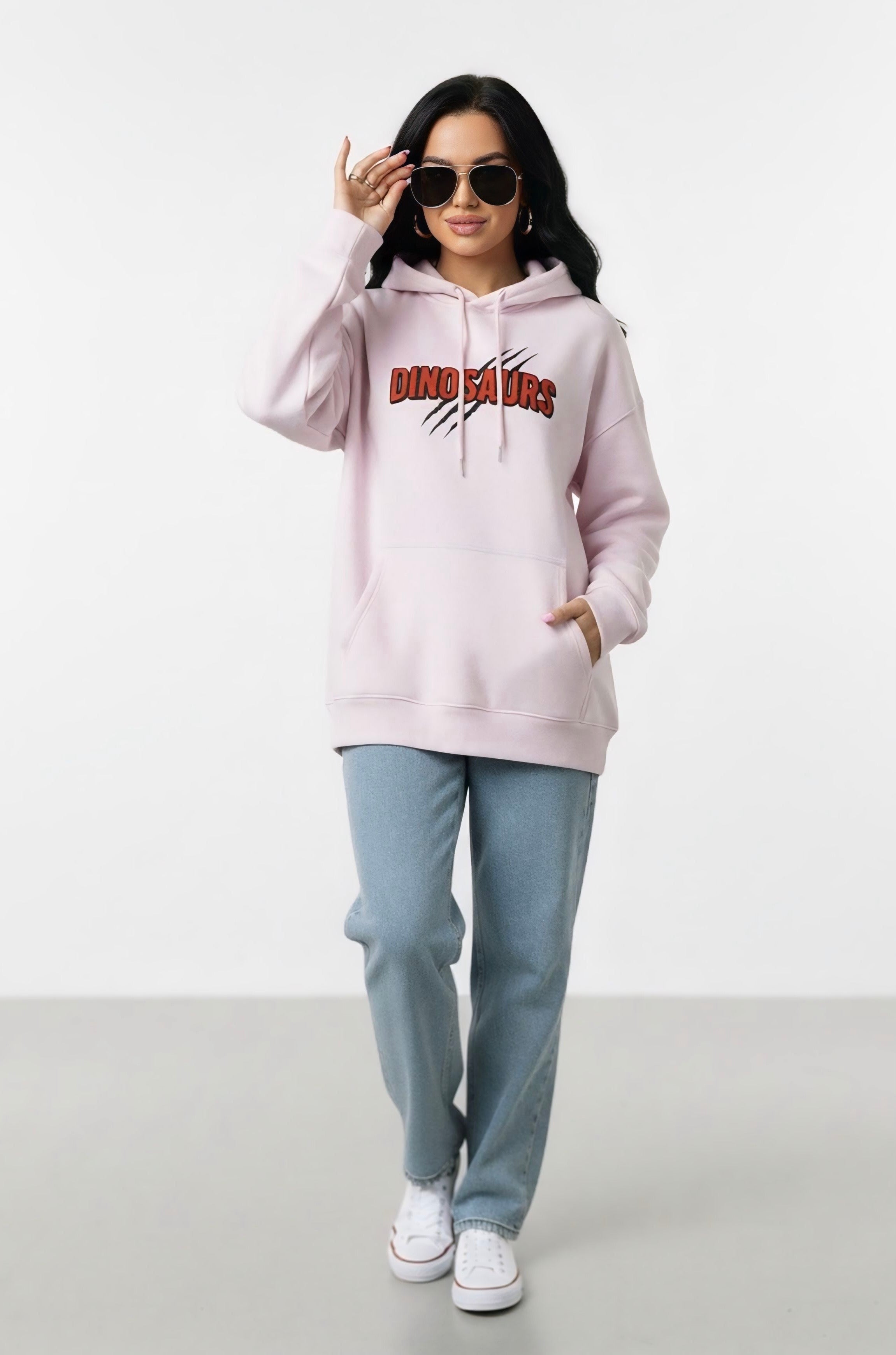Jurassic Unisex Oversized Hoodie by SAM & CO.