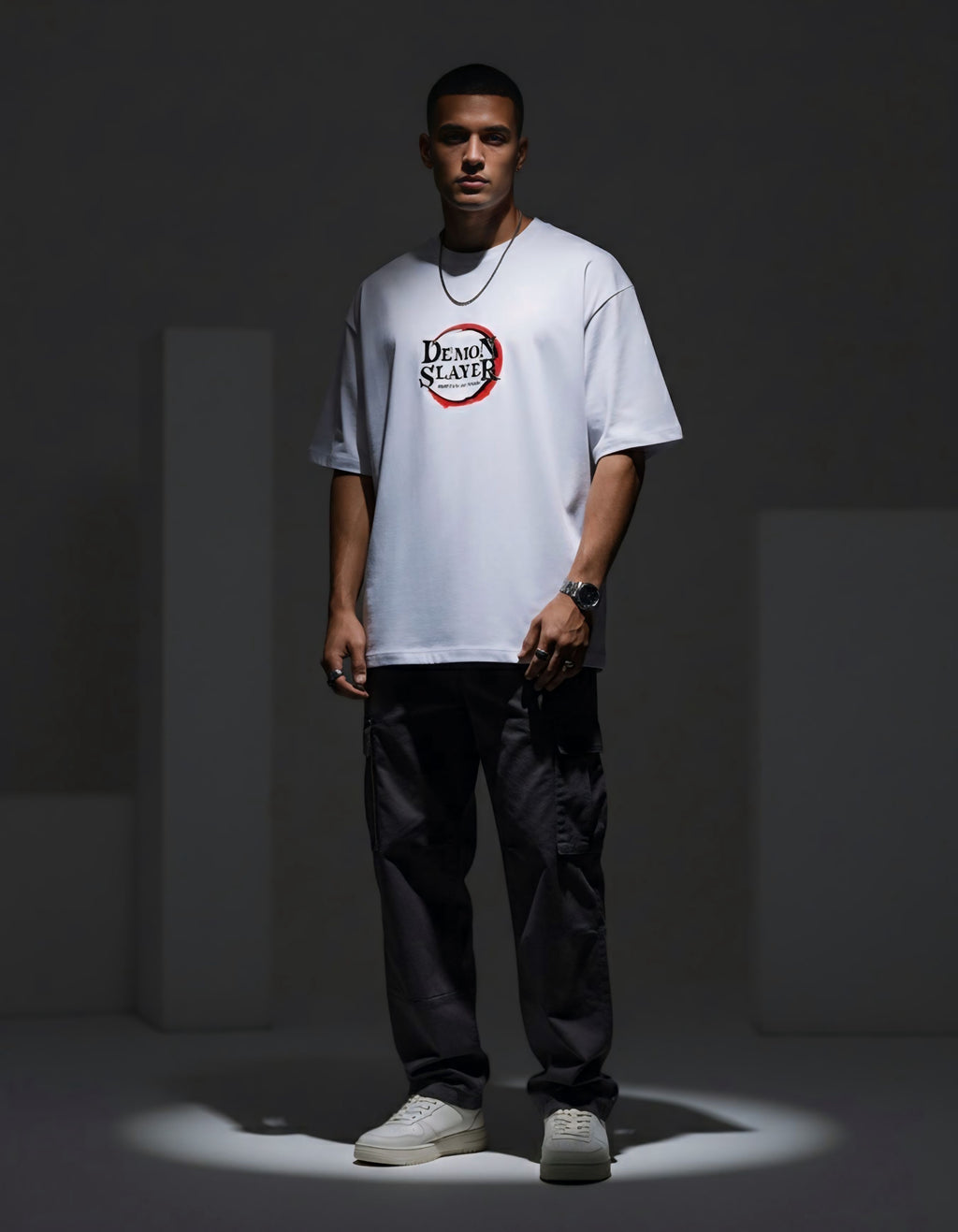 Demon Slayer Unisex Oversized tee by SAM & CO.