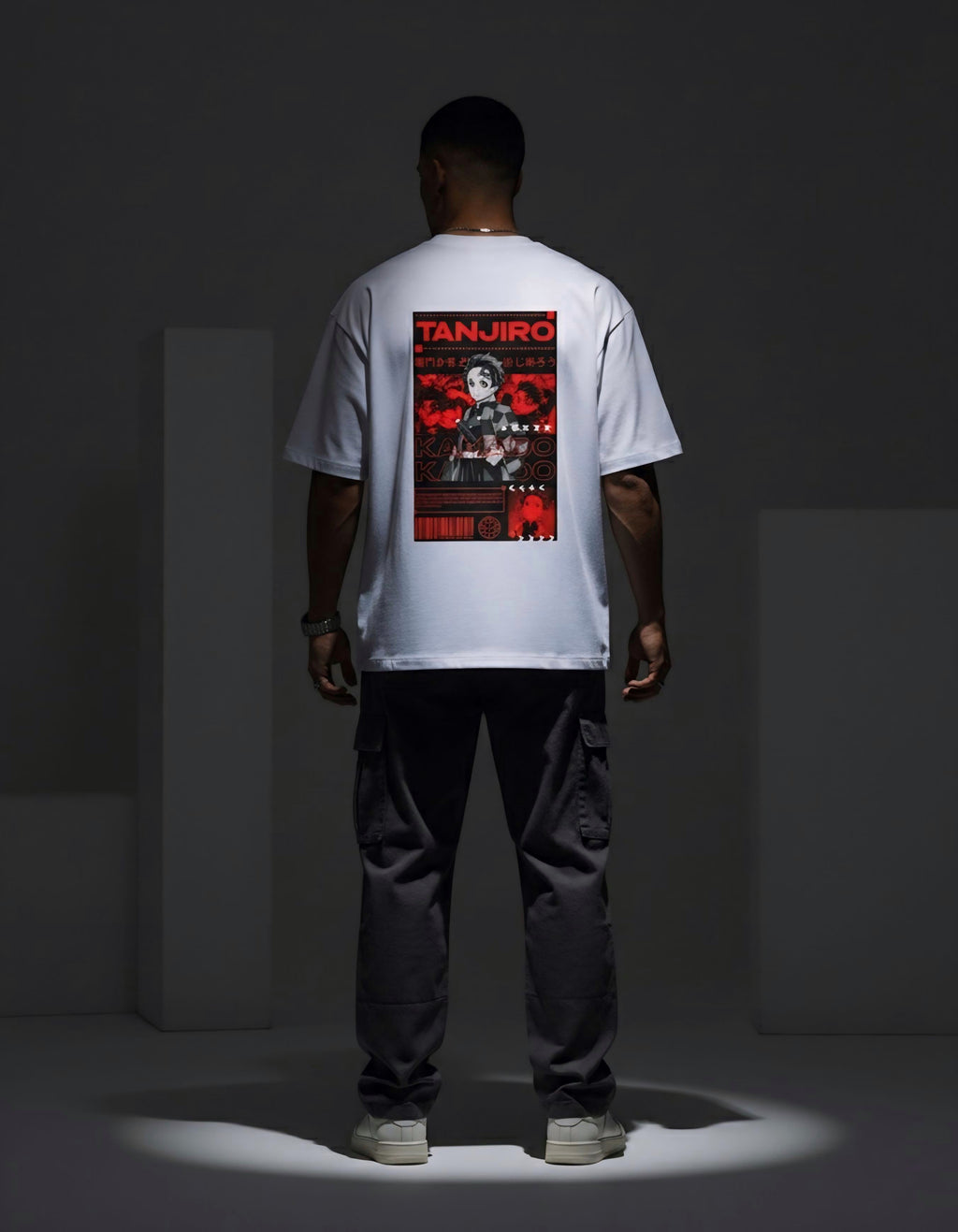 Demon Slayer Unisex Oversized tee by SAM & CO.