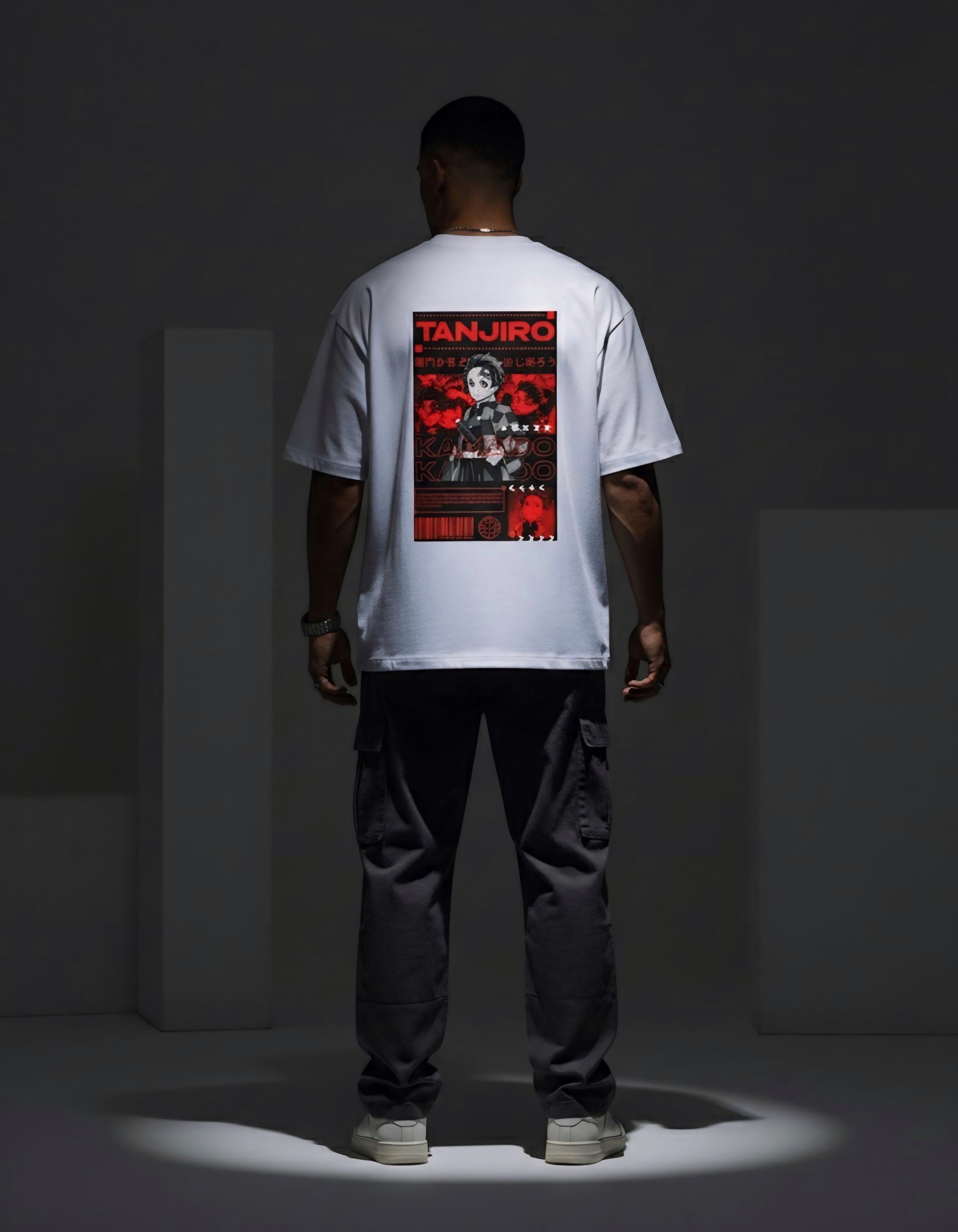 Demon Slayer Unisex Oversized tee by SAM & CO.